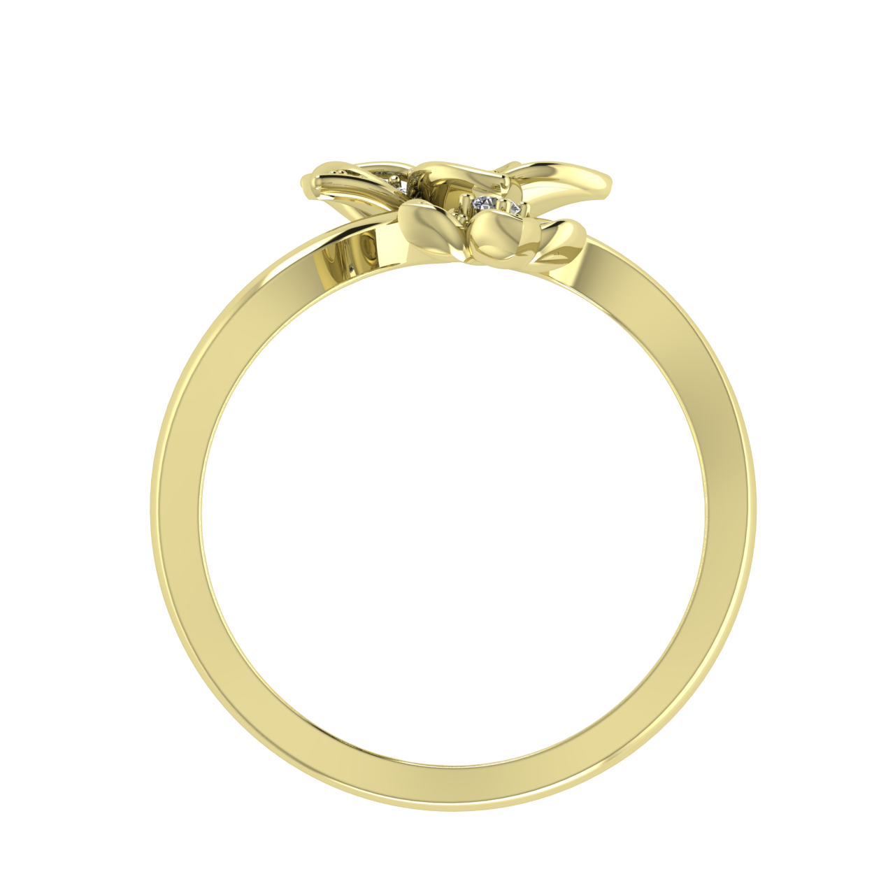 FASHION DIAMONDS FLORAL RINGS & BANDS
